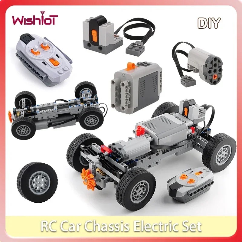 Lego Set Technic - 4WD RC Car Chassis Electric Set
