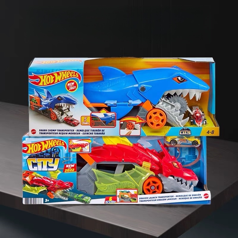 Hot Wheels Car Track Sets - Wind And Fire Wheel City Hunger