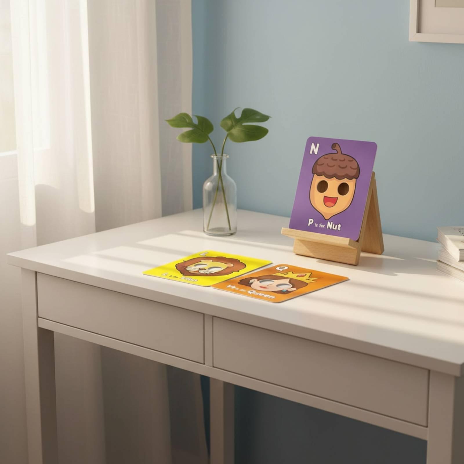 Flash Card Alphabet - Creature Mask Flash Cards Interactive Creature