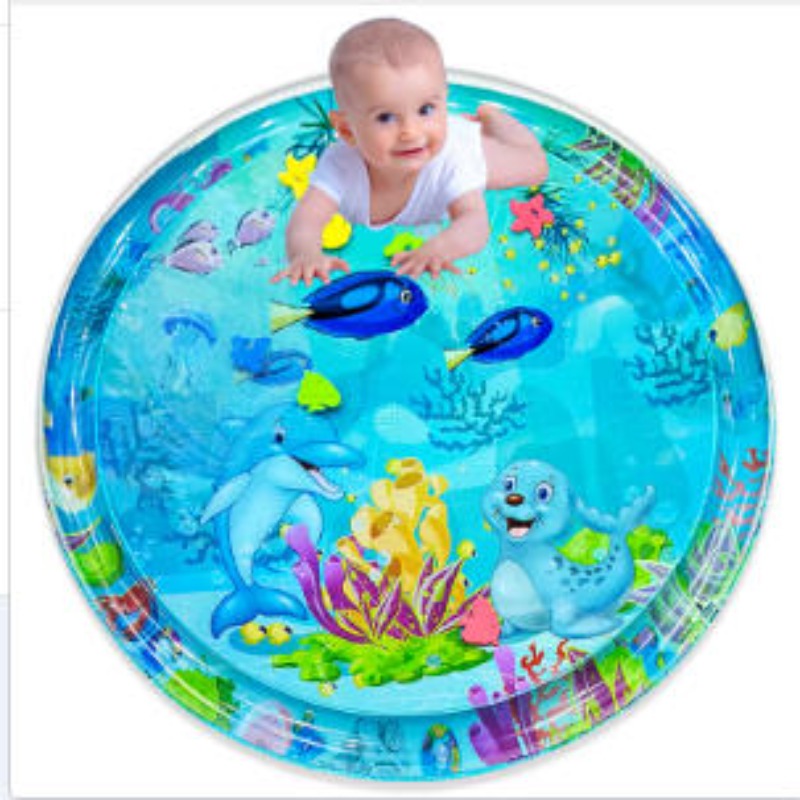 Kids Educational Mat - Baby Water Play Mat Inflatable Cushion