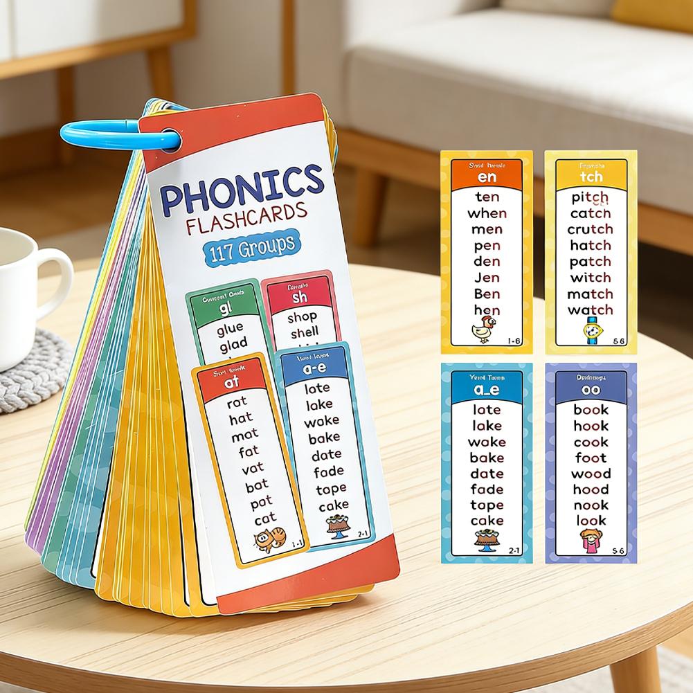 Flash Card Alphabet - Phonics Flashcards For 3+ Kids Learning