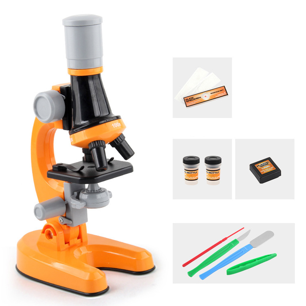 Education Kids Definition - Children Biological Microscope Microscope Kit Lab
