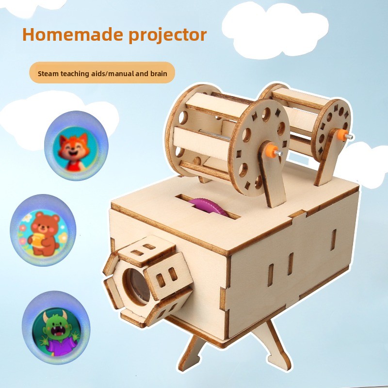 Kids Education Images - DIY Projector Science Experiment Kit Kids