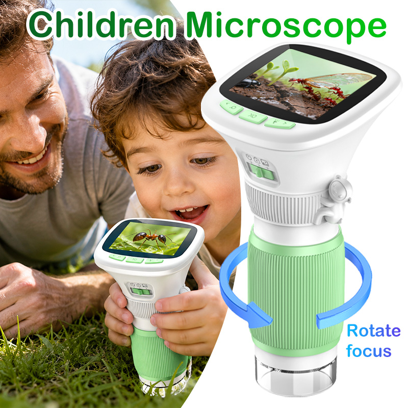 Education Kids Definition - Kids Portable Handheld Digital Microscope 1000X