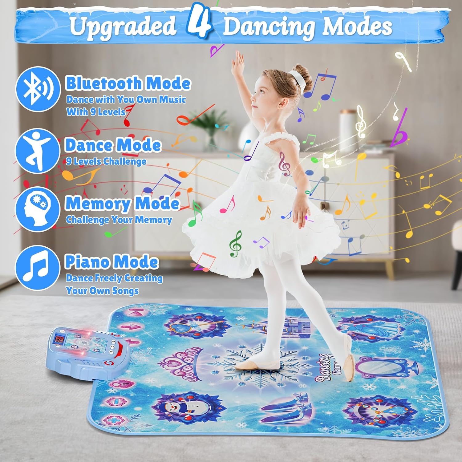 1Pc 8-key Wireless Bluetooth D - đánh giá và giá Kids Educational Mat