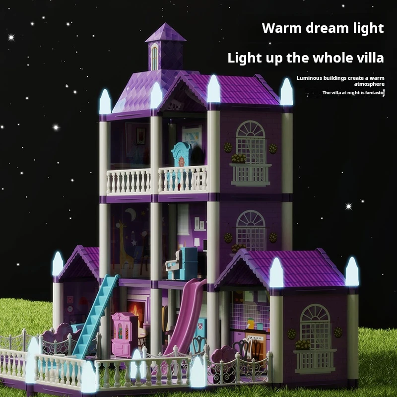 DIY Doll Houses Girls Castle A - đánh giá và giá Kids Education Images