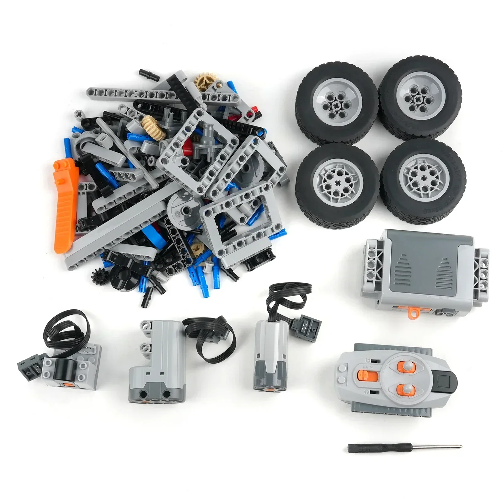 4WD RC Car Chassis Electric Se - đánh giá và giá Lego Set Technic