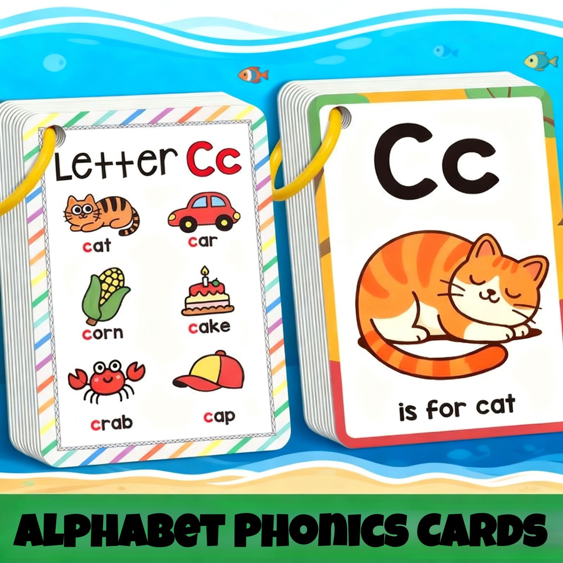 Eco-Friendly Alphabet Phonics  - đánh giá và giá Flash Card Alphabet