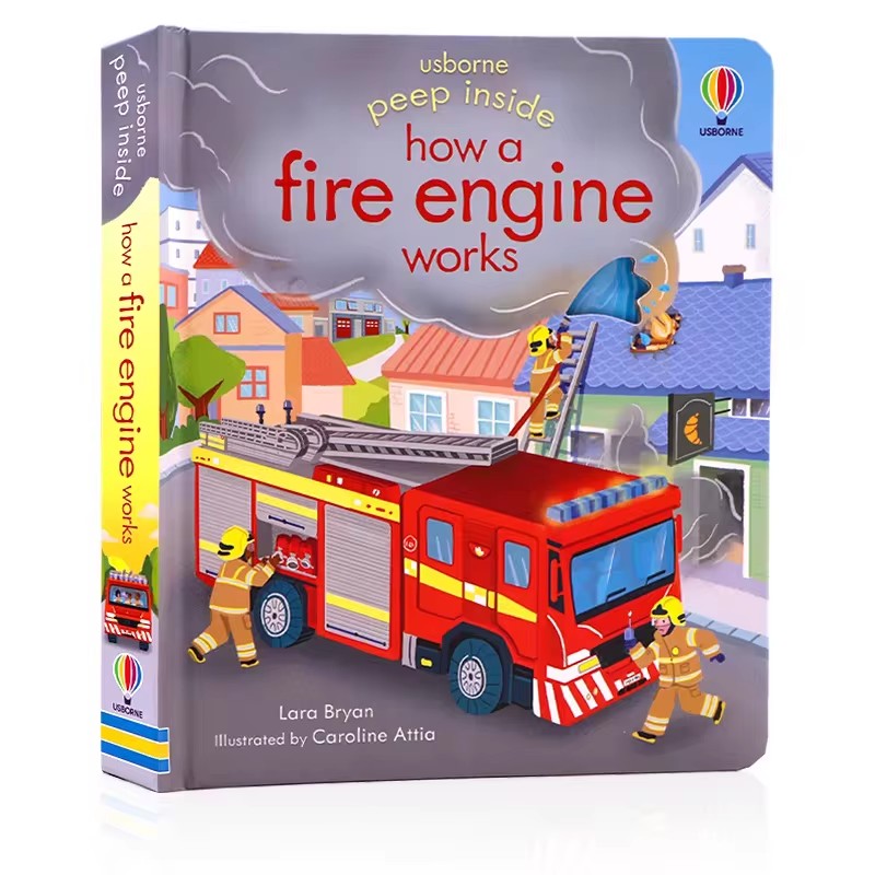 Usborne Peep Inside How A Fire - đánh giá và giá Kids Education In Us