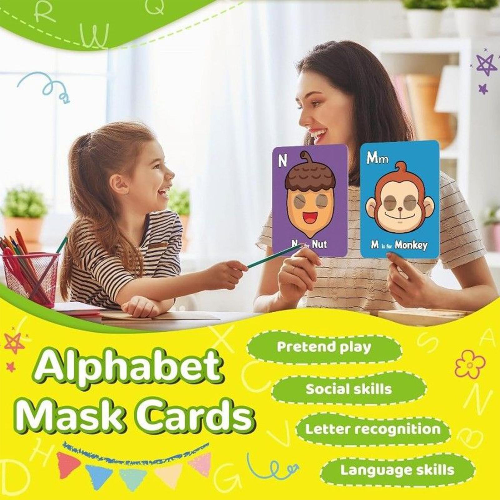 26 Pieces Alphabet Flash Cards - đánh giá và giá Flash Card Alphabet