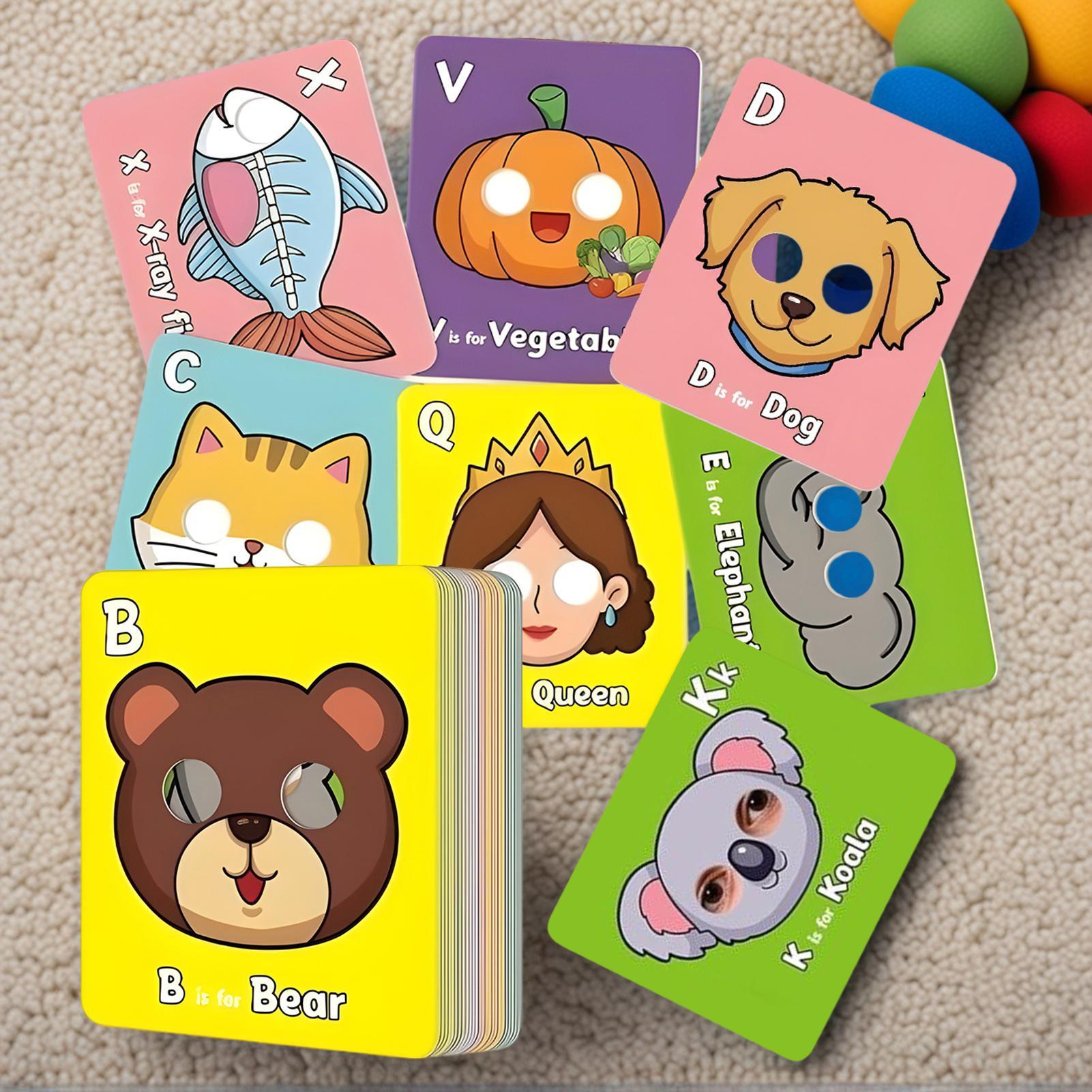 26 Pieces Alphabet Flash Cards - đánh giá và giá Flash Card Alphabet