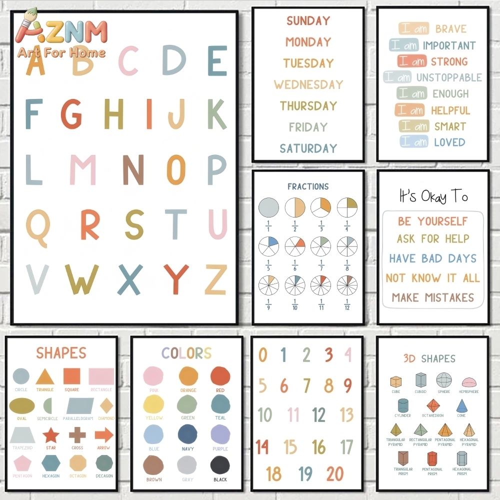 AZNM Educational Alphabet Numb - đánh giá và giá Kids Education Yes