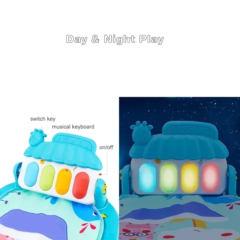 Baby Music Rack Play Mat Baby  - đánh giá và giá Kids Educational Mat