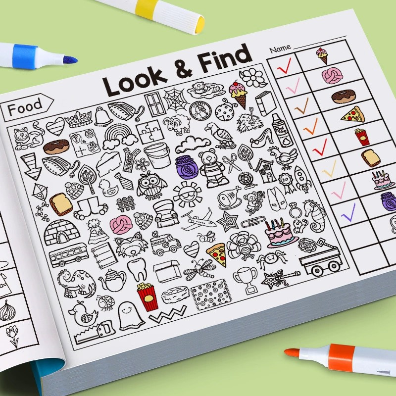 Look And Find Coloring Book fo - đánh giá và giá Kids Education In Us