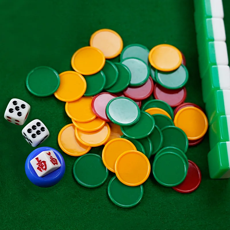 Poker Chips 3.2cm 3 Colors Pla - đánh giá và giá Kids Education Room