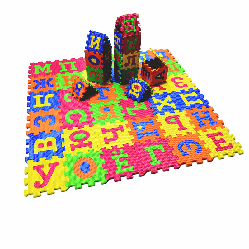Bảng Chữ Cái Tiếng Nga Thảm Vu - đánh giá và giá Kids Educational Mat