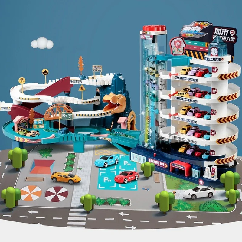 Electric Rail Car Dinosaur Bui - đánh giá và giá Hot Wheels Car Track Sets