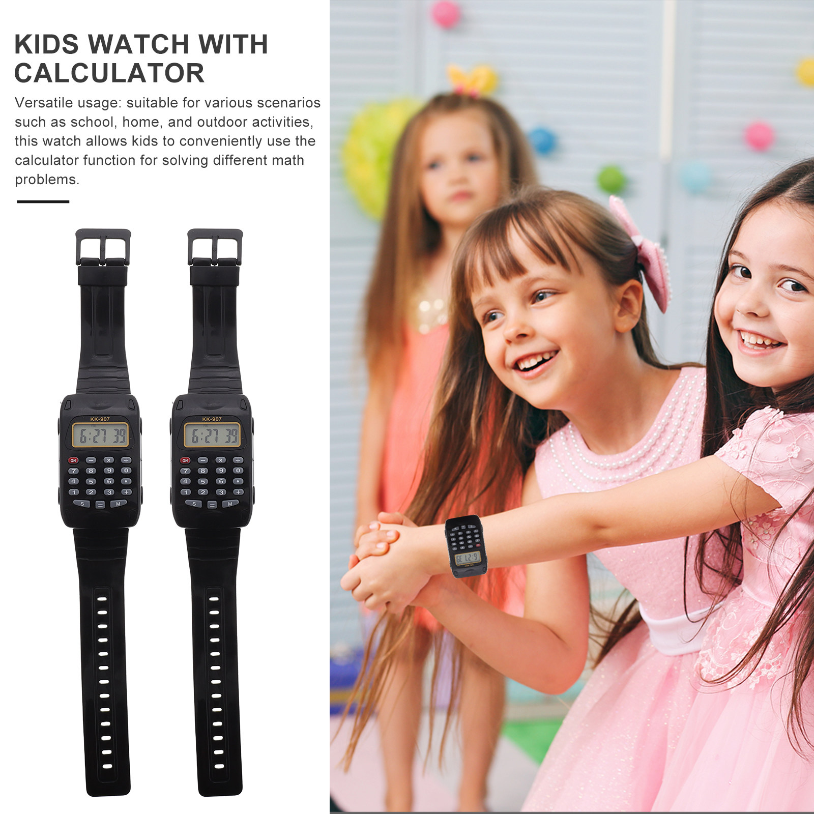 2Pcs Kids Calculator Watch Dig - đánh giá và giá Education Kids Ru
