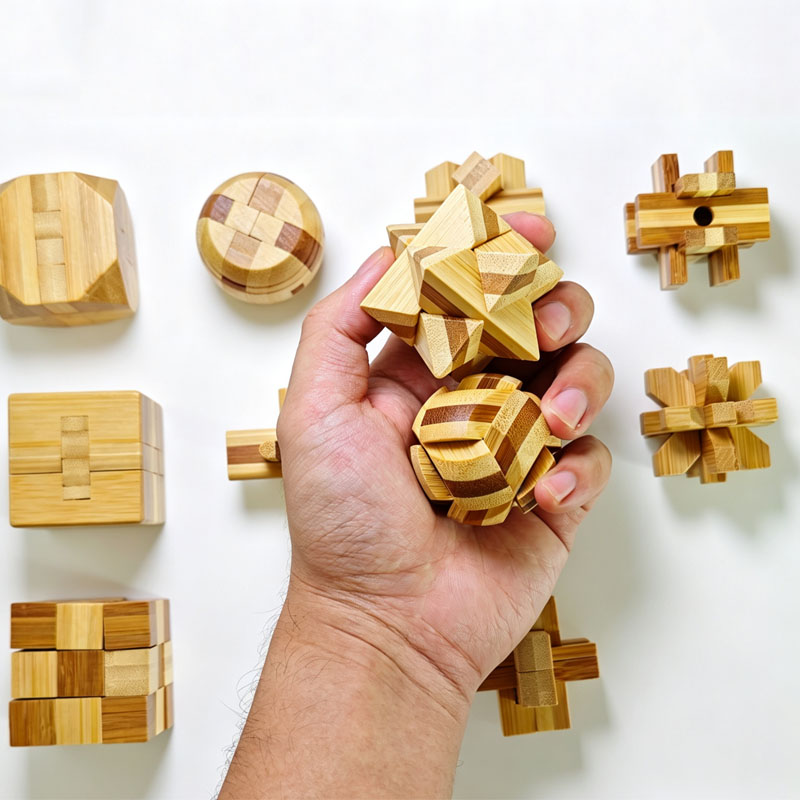 NEW 4.5CM Lu Ban Lock Puzzle B - đánh giá và giá Kids Education Yes