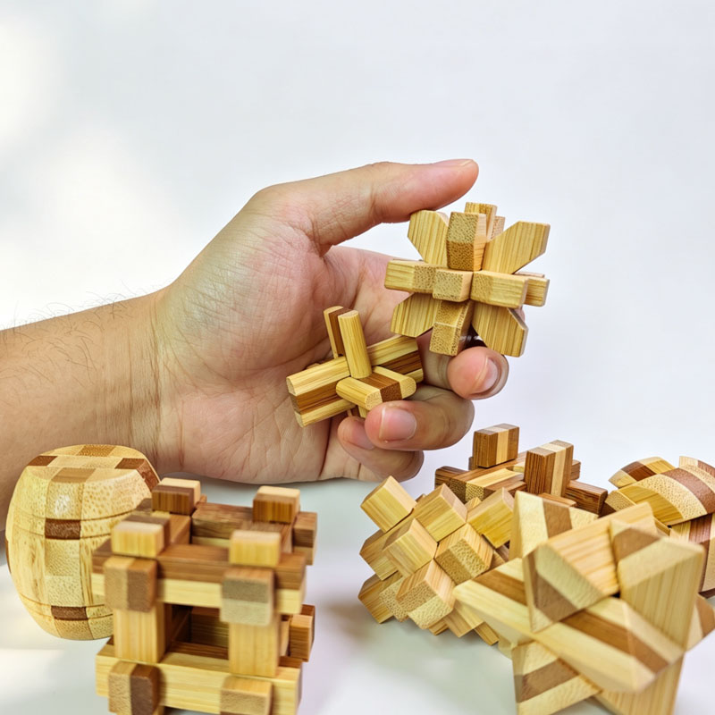 NEW 4.5CM Lu Ban Lock Puzzle B - đánh giá và giá Kids Education Yes