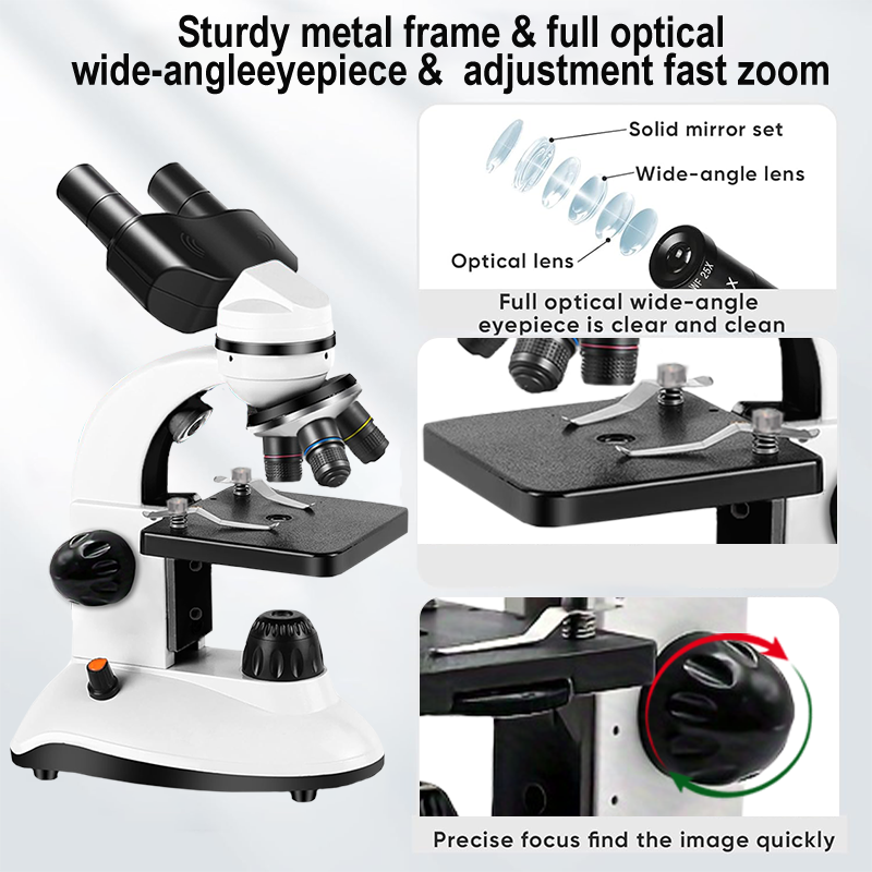 Binocular Microscope, High Def - đánh giá và giá Education Kids Definition