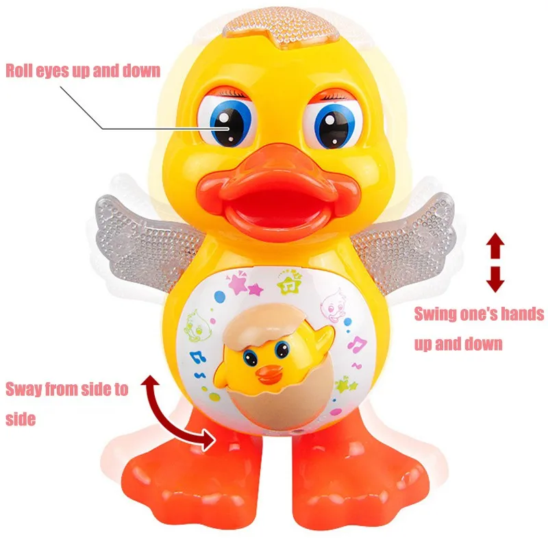 Electric Dancing Duck Toy Inte - đánh giá và giá Kids Education Yes
