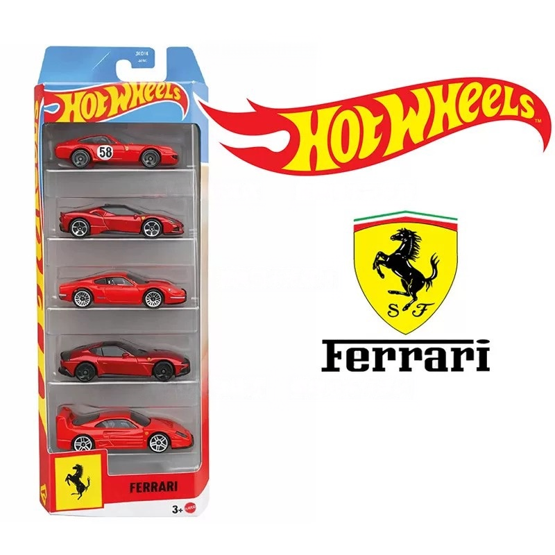 New 5PCS Hot Wheels Ferrari Se - đánh giá và giá Hot Wheels Car Track Sets
