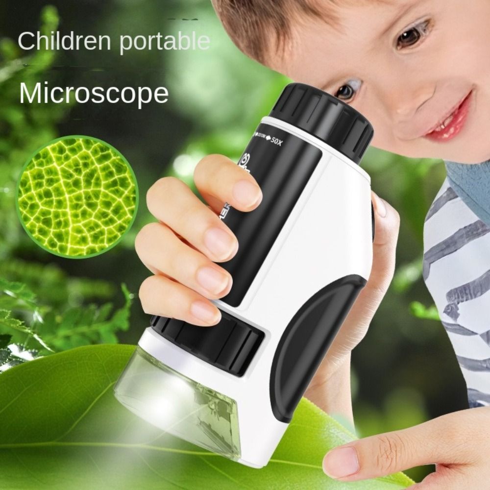 Handheld Kids Microscope LED L - đánh giá và giá Education Kids Definition
