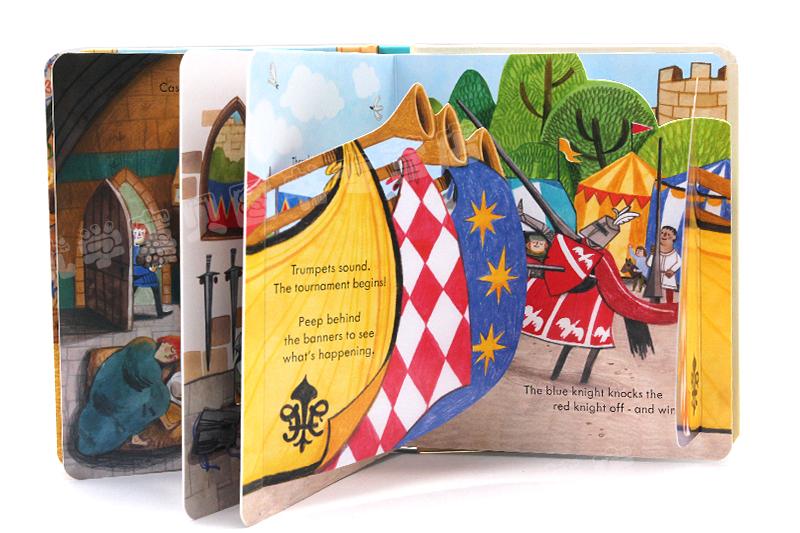 Usborne Peep Inside The Castle - đánh giá và giá Kids Education Picture