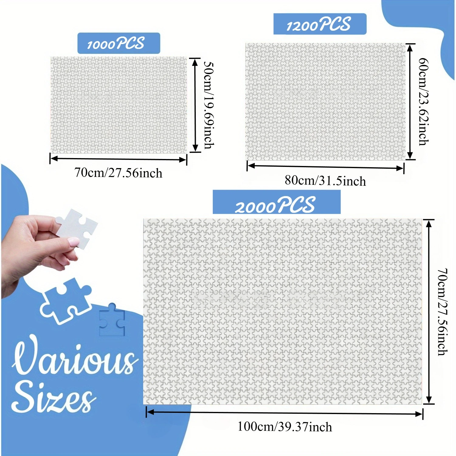 500/1000 Pieces Jigsaw Puzzle  - đánh giá và giá Kids Education Images