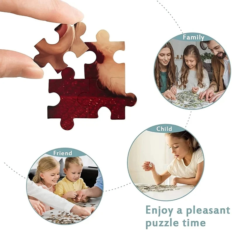 500/1000 Pieces Jigsaw Puzzle  - đánh giá và giá Kids Education Images