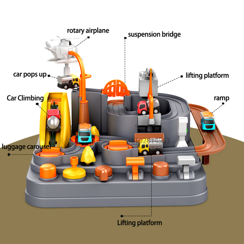 Hot Racing Rail Car Model Trai - đánh giá và giá Kids Educational Game