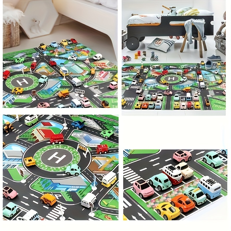 1pc, City Traffic Play Mat, La - đánh giá và giá Kids Educational Mat