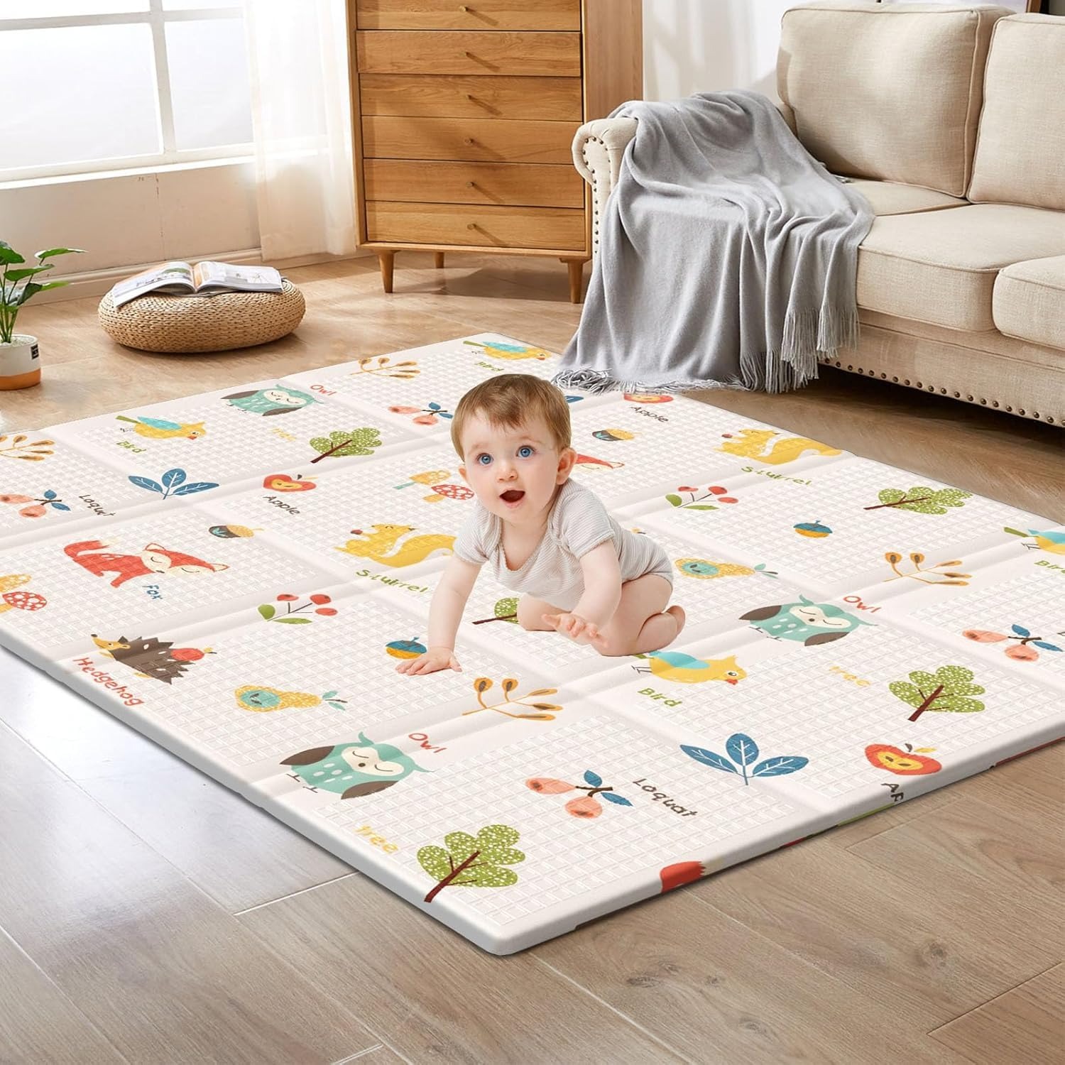 Foldable Baby Play Mat Childre - đánh giá và giá Kids Educational Mat