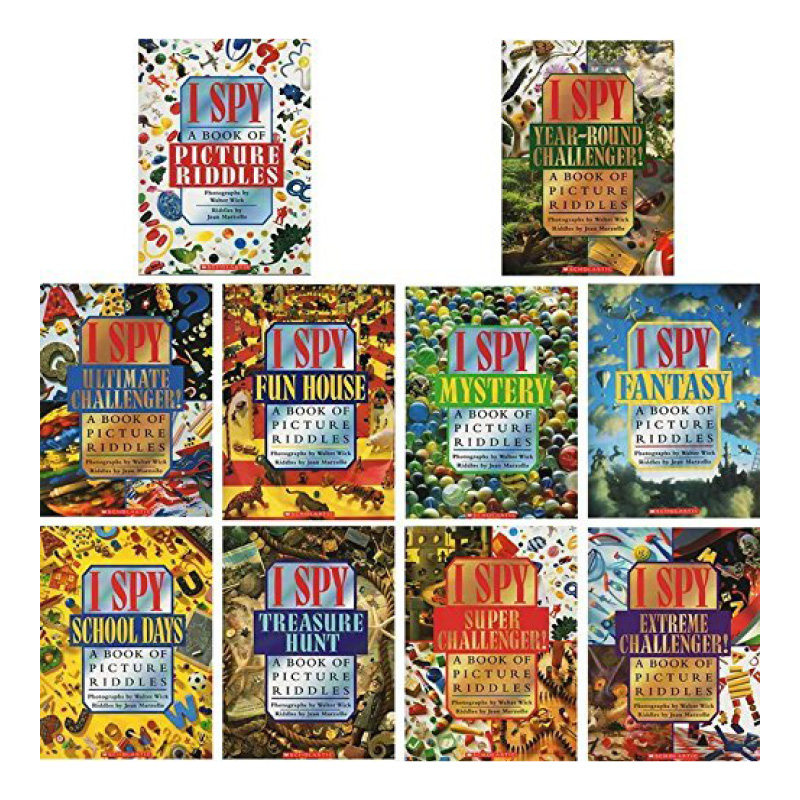 10 Books Set I Spy Ultimate Co - đánh giá và giá Kids Education Picture