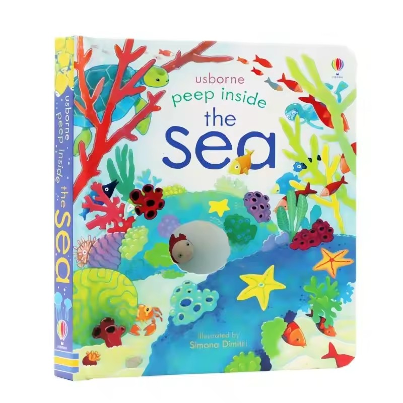 Usborne Peep Inside The Sea Ed - đánh giá và giá Kids Education Picture