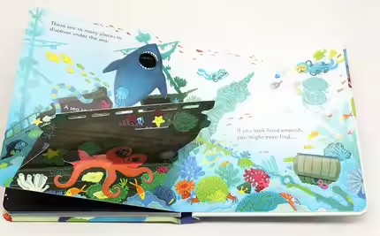 Usborne Peep Inside The Sea Ed - đánh giá và giá Kids Education Picture