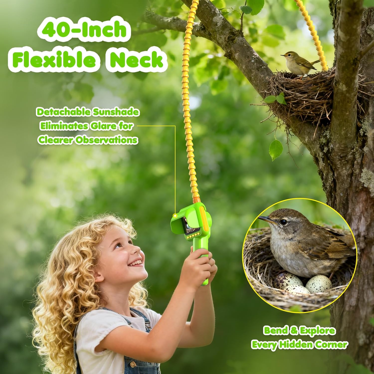 Endoscope for Kids, Borescope  - đánh giá và giá Kids Education Yes
