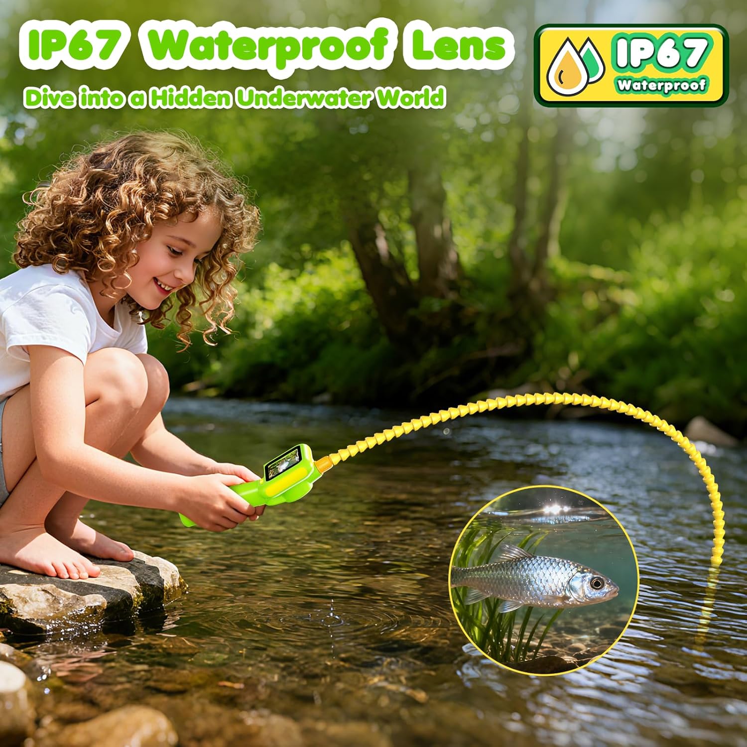 Endoscope for Kids, Borescope  - đánh giá và giá Kids Education Yes