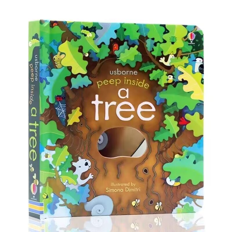 Usborne Peep Inside A Tree 3D  - đánh giá và giá Kids Education Picture