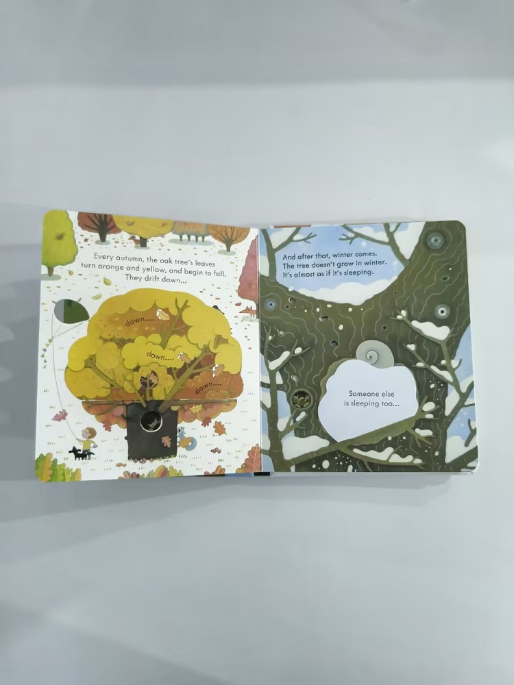 Usborne Peep Inside A Tree 3D  - đánh giá và giá Kids Education Picture