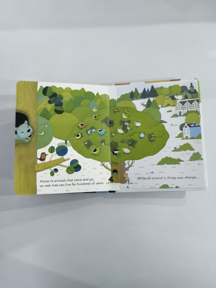 Usborne Peep Inside A Tree 3D  - đánh giá và giá Kids Education Picture