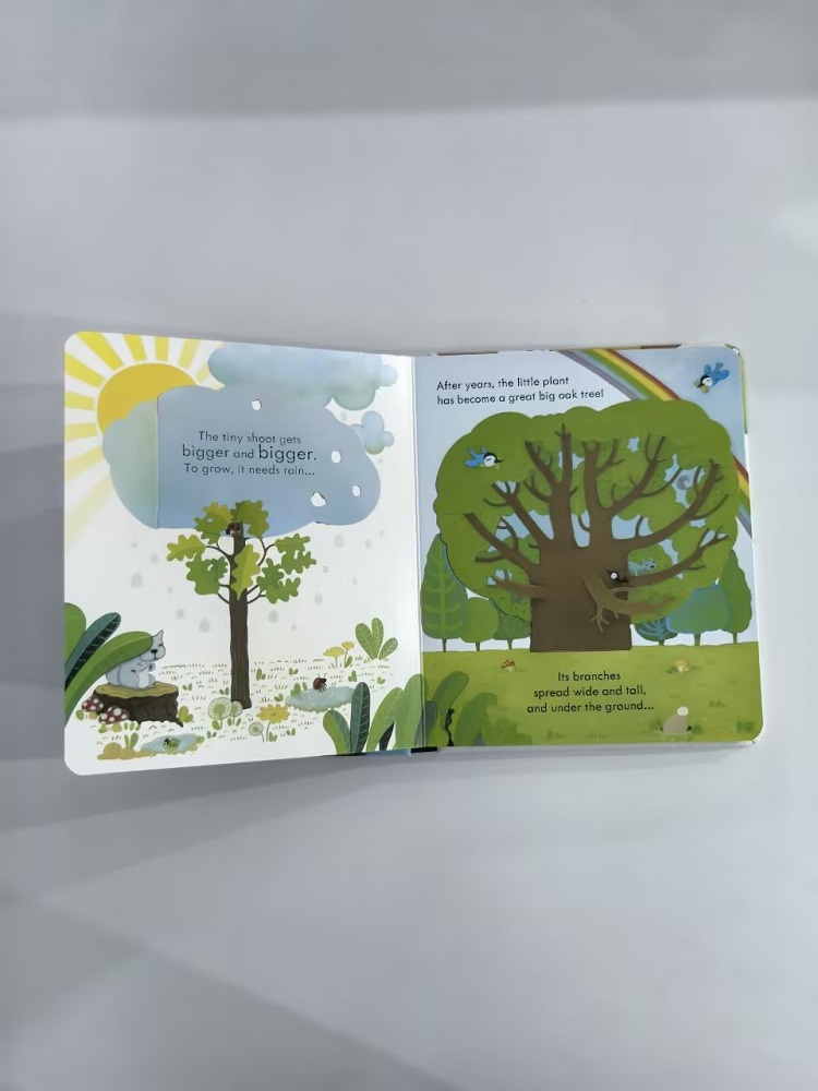 Usborne Peep Inside A Tree 3D  - đánh giá và giá Kids Education Picture
