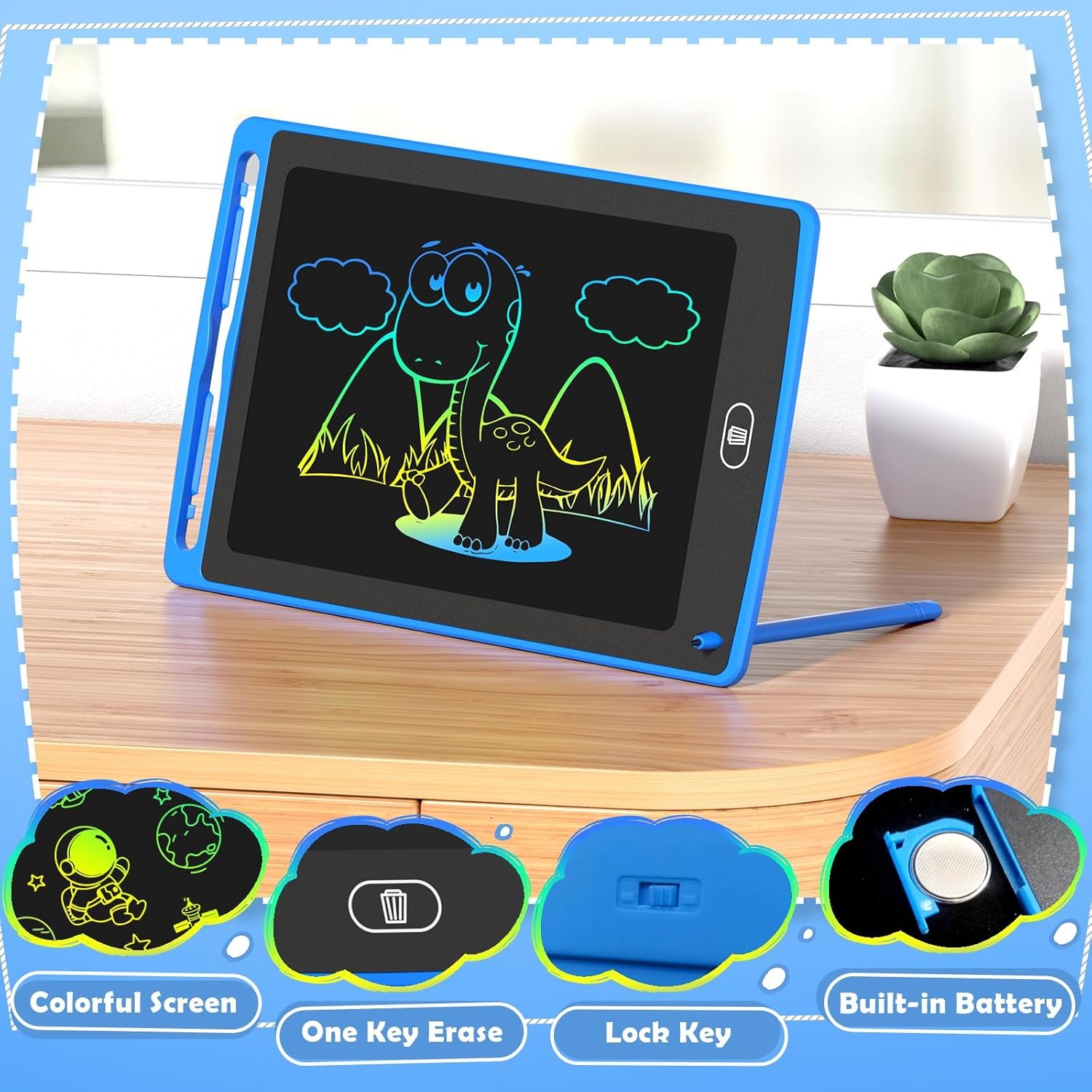 Pack LCD Writing Tablet for Ki - đánh giá và giá Kids Education Yes