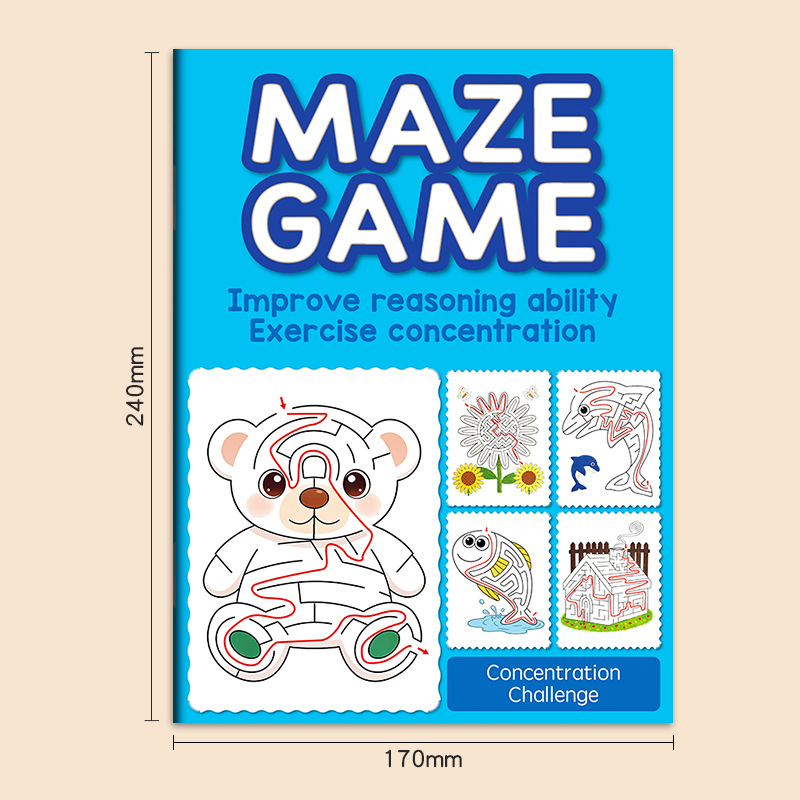 Maze Fun Drawing Book for Kids - đánh giá và giá Education Kids Definition