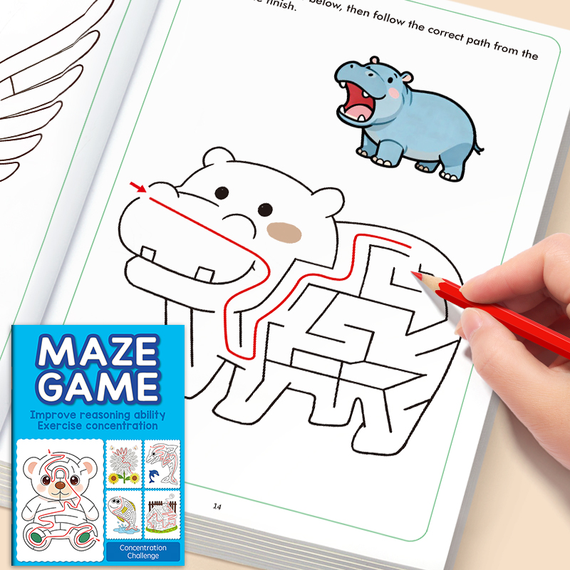 Maze Fun Drawing Book for Kids - đánh giá và giá Education Kids Definition