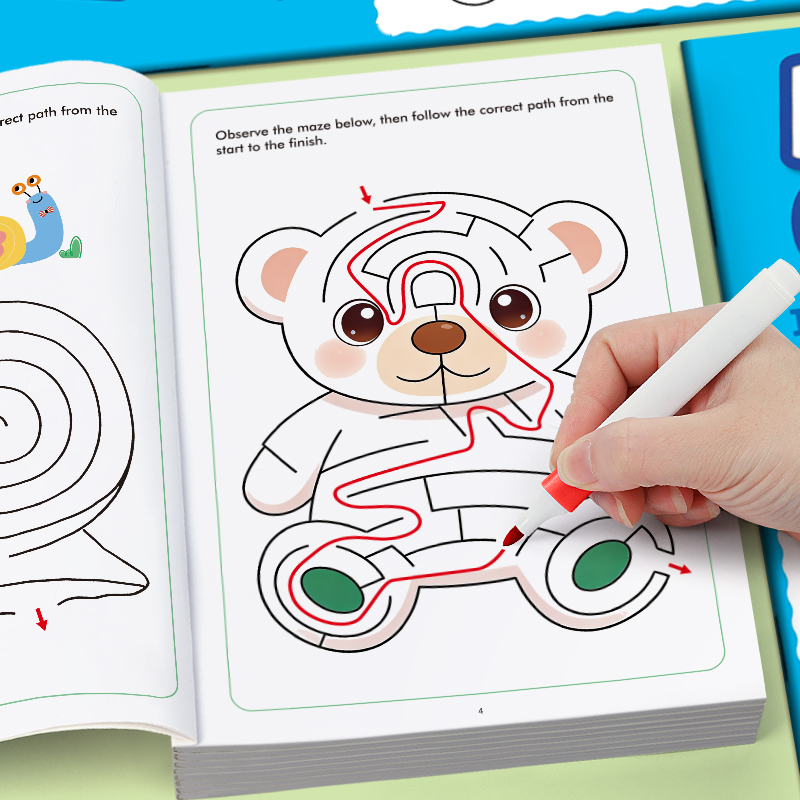 Maze Fun Drawing Book for Kids - đánh giá và giá Education Kids Definition