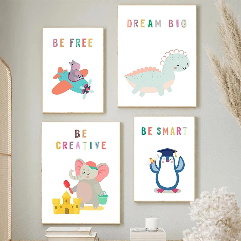 Canvas  Print Wall  Animals En - đánh giá và giá Kids Education Yes