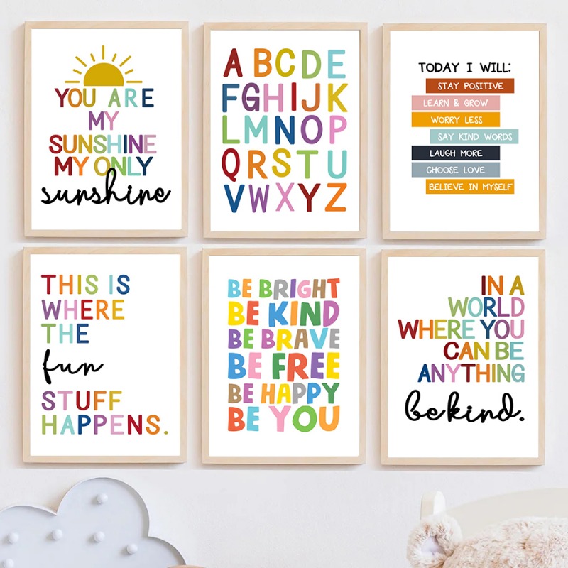 English Education Poster Alpha - đánh giá và giá Kids Education Yes
